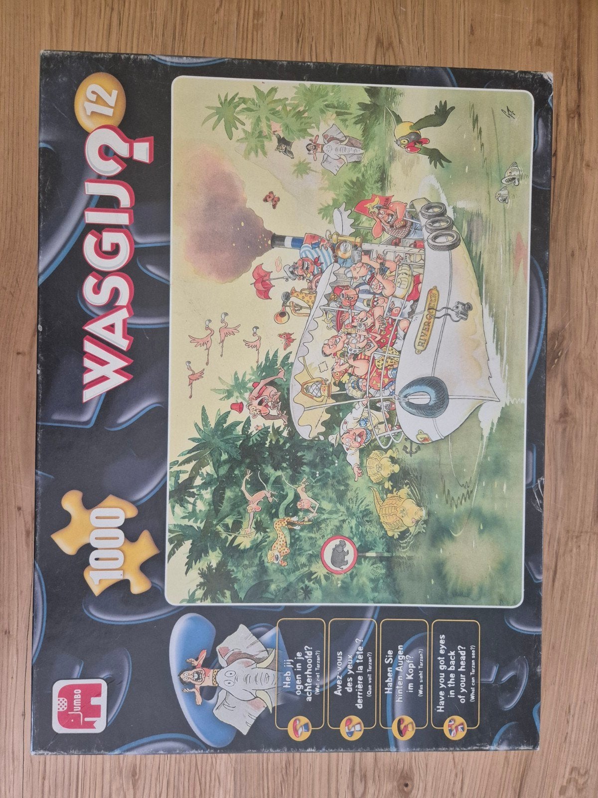 Jumbo Wasgij? 12: The River Queen 1000 stukjes puzzel, Ophalen of Verzenden, 500 t/m 1500 stukjes, Gebruikt, Legpuzzel