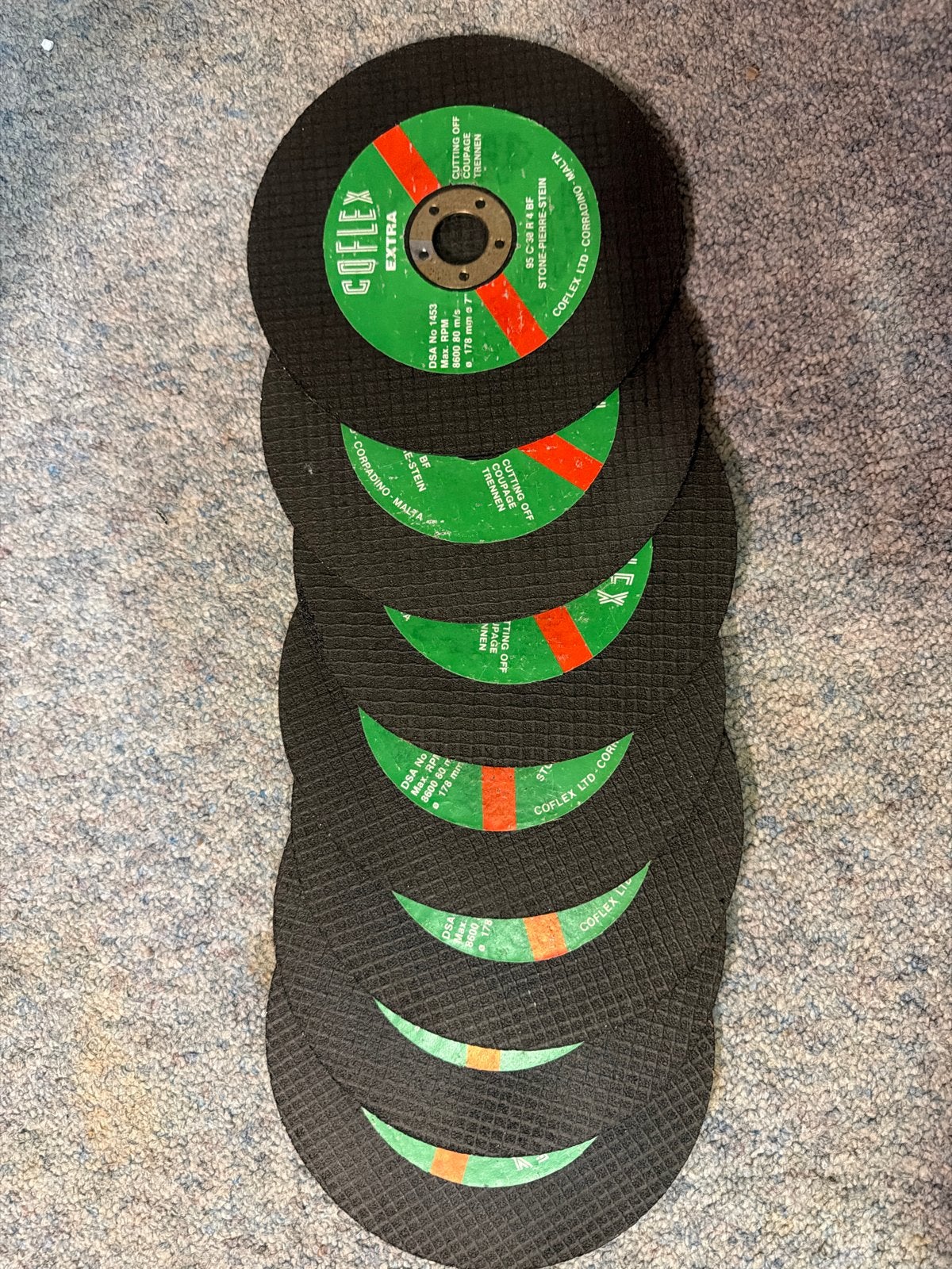 Coflex Extra Doorslijpschijven (178 mm) steen, Ophalen of Verzenden, Nieuw, Overige typen