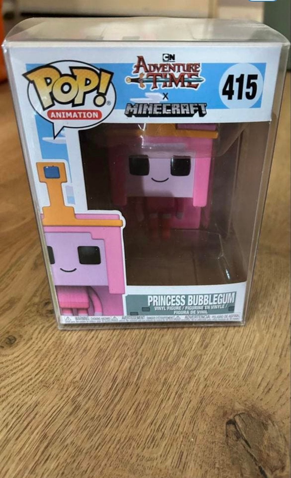 Funko Pop! Adventure Time x Minecraft Princess Bubblegum, Ophalen of Verzenden, Nieuw