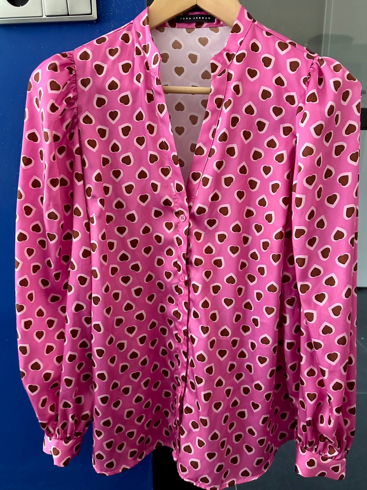 Tara Jarmon Claire blouse maat L, Overige kleuren, Tara Jarmon, Maat 42/44 (L), Ophalen of Verzenden