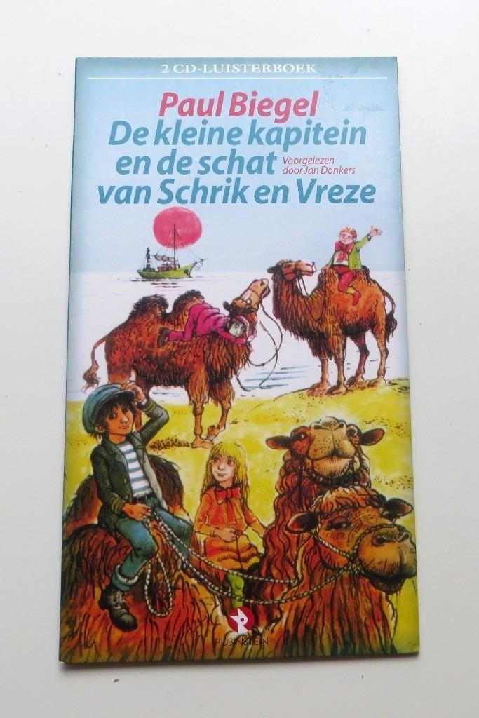 Luisterboek M5323: Kleine kapitein Schat v. Schrik en Vreze, Boeken, Paul Biegel, Fictie algemeen, Ophalen of Verzenden, Zo goed als nieuw