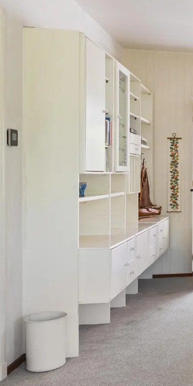 Witte modulaire kast, Huis en Inrichting, Ophalen, 250 tot 300 cm, Gebruikt, 200 cm of meer