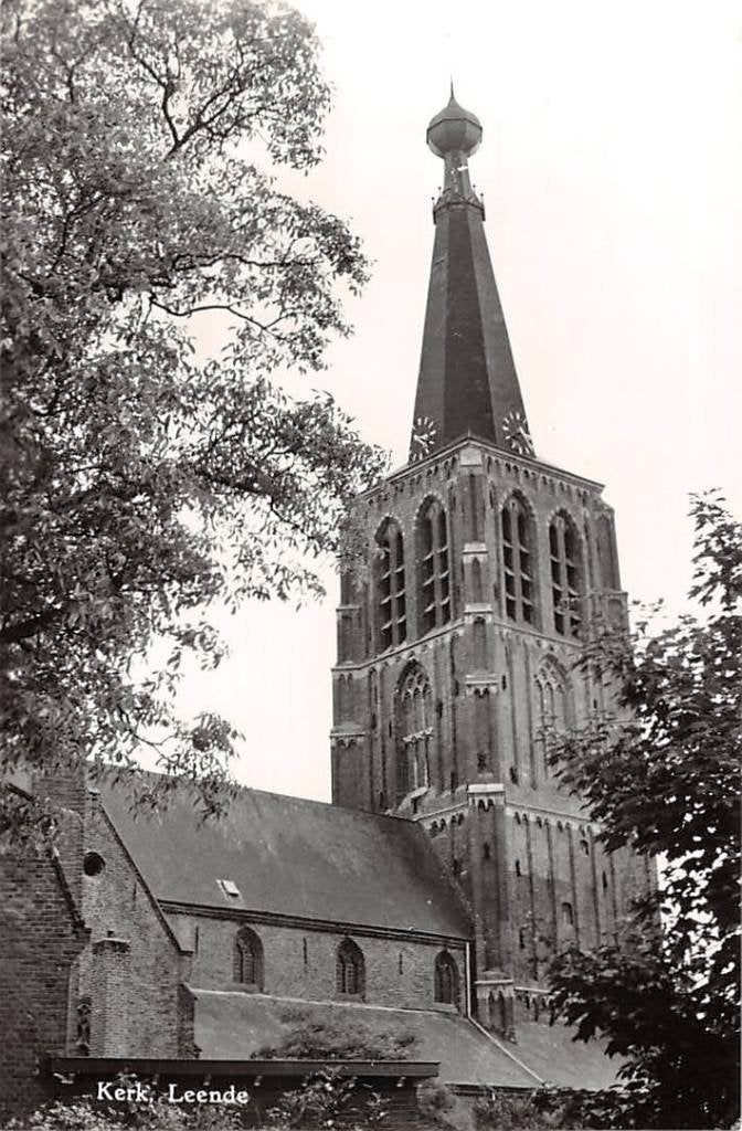R.K. Kerk te Leende Noord-Brabant, Verzenden, 1960 tot 1980, Gelopen, Noord-Brabant