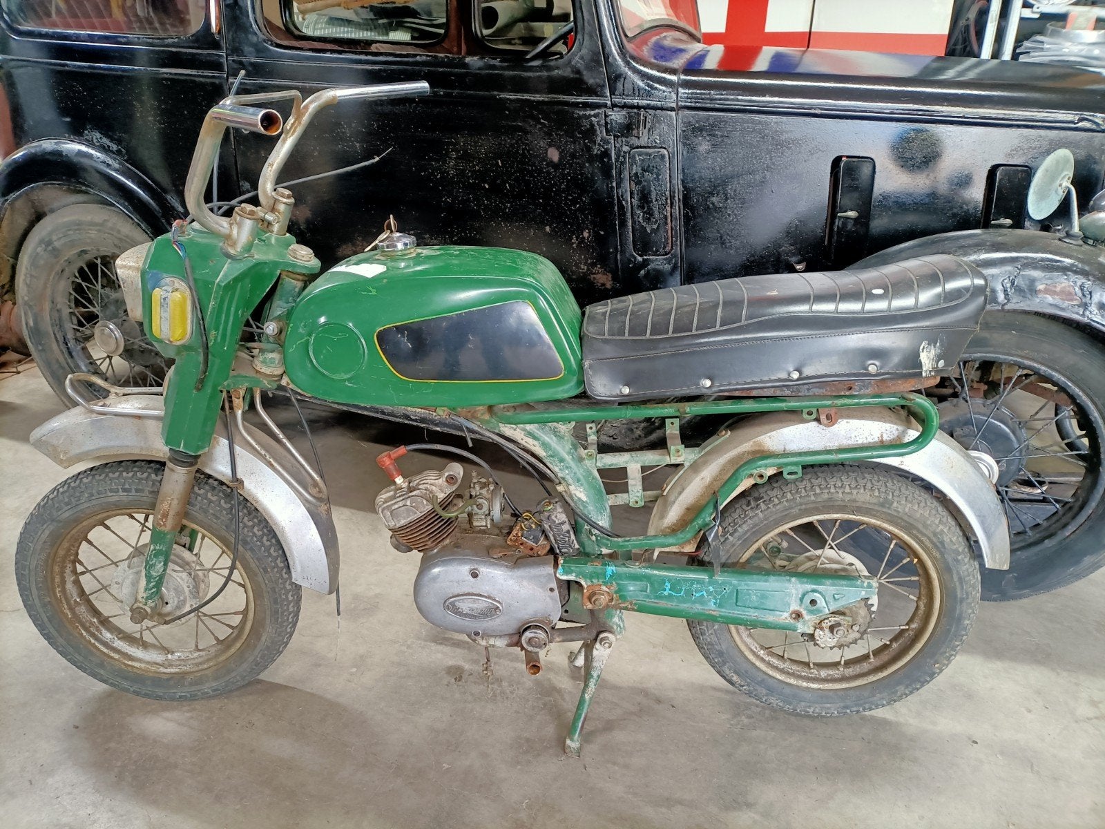 peripoli giulietta oldtimer 50cc brommer, Fietsen en Brommers, Ophalen, Overige merken
