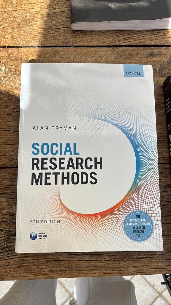 Alan Bryman - Social Research Methods, Boeken, Ophalen of Verzenden, Alan Bryman