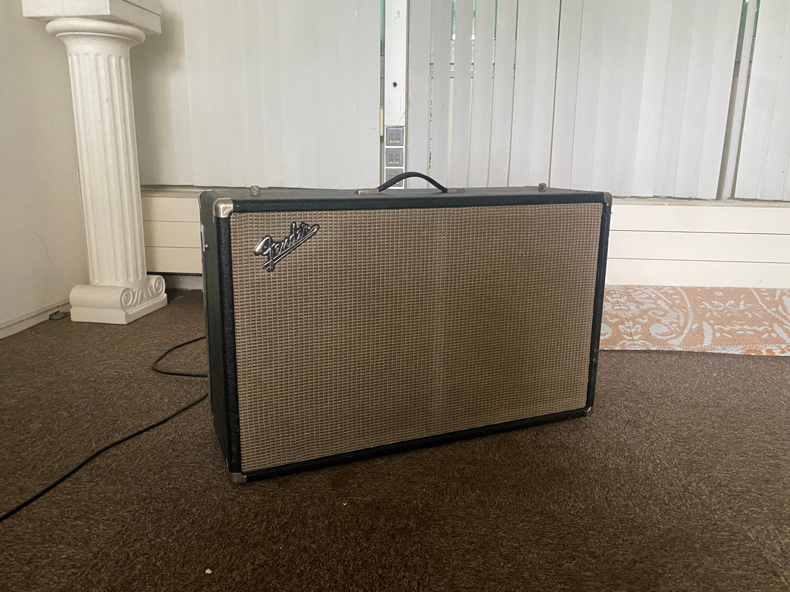 Fender blackface speakercab uit 1965, WGS G15C Speaker, Ophalen, Gebruikt, Gitaar, 50 tot 100 watt