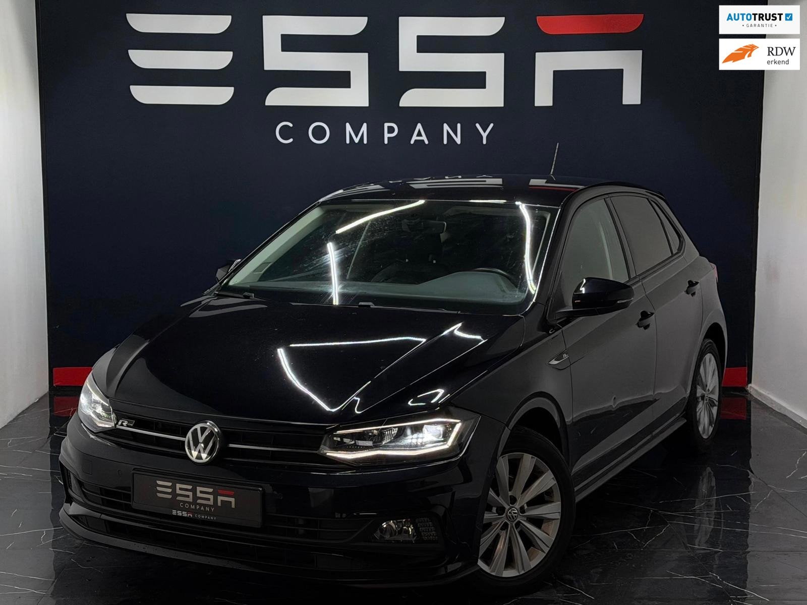 Volkswagen Polo 1.6 TDI Comfortline Business R Line LED, Auto's, Volkswagen, Voorwielaandrijving, Gebruikt, Euro 6, Zwart
