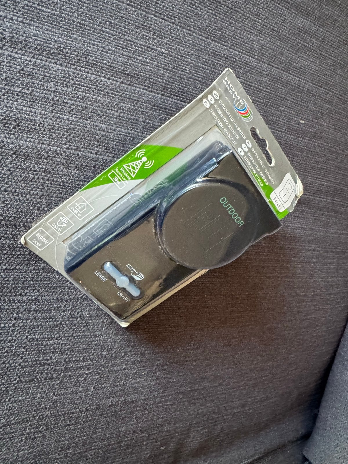 Home Easy Outdoor Plug-in Schakelaar HE867, Ophalen of Verzenden, Nieuw, Overige merken, Schakelaar