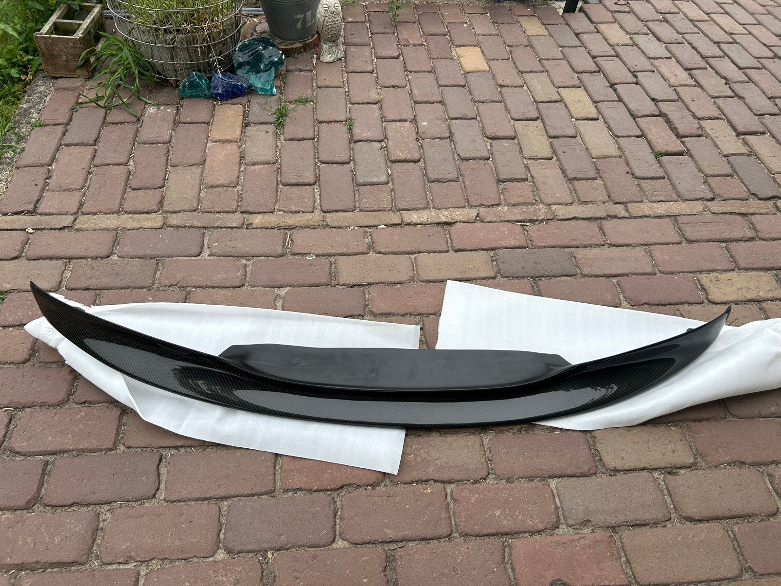 Frontspoiler lip E46 M3 Carbon, Ophalen of Verzenden, Nieuw, Voor, Bumper
