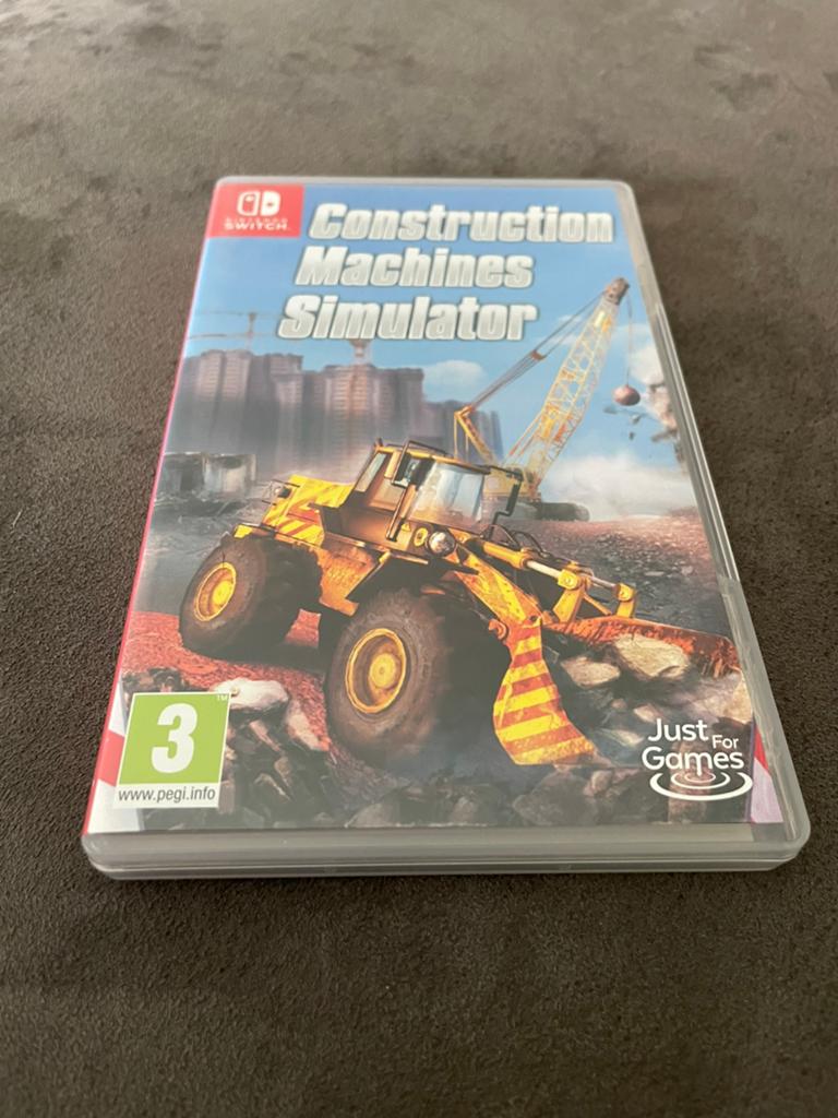 Nintendo Switch Construction Machines Simulator, 1 speler, Ophalen of Verzenden, Zo goed als nieuw, Vanaf 3 jaar