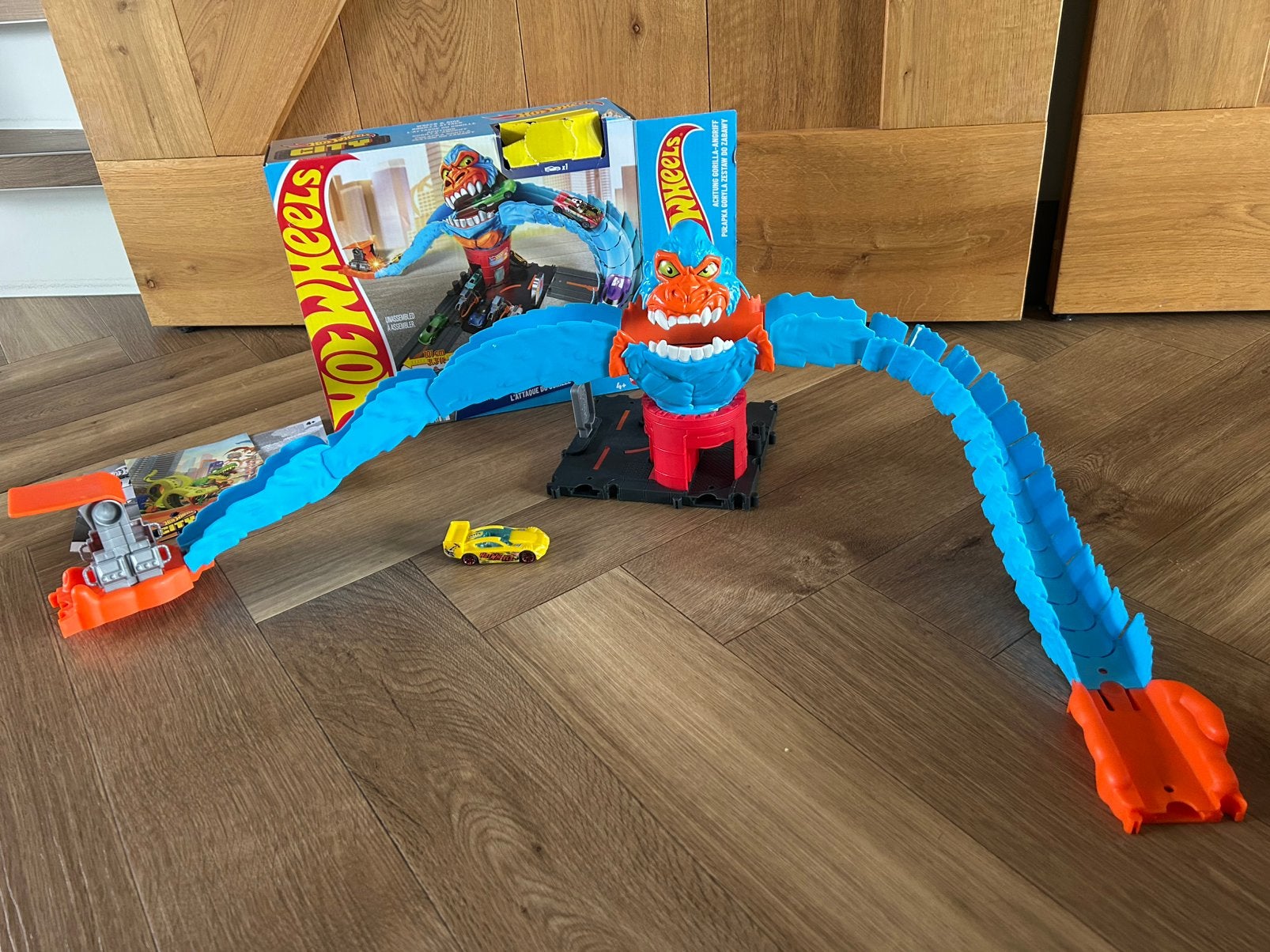 Hot wheels gorilla, Ophalen, Zo goed als nieuw, Handmatig, Hot Wheels
