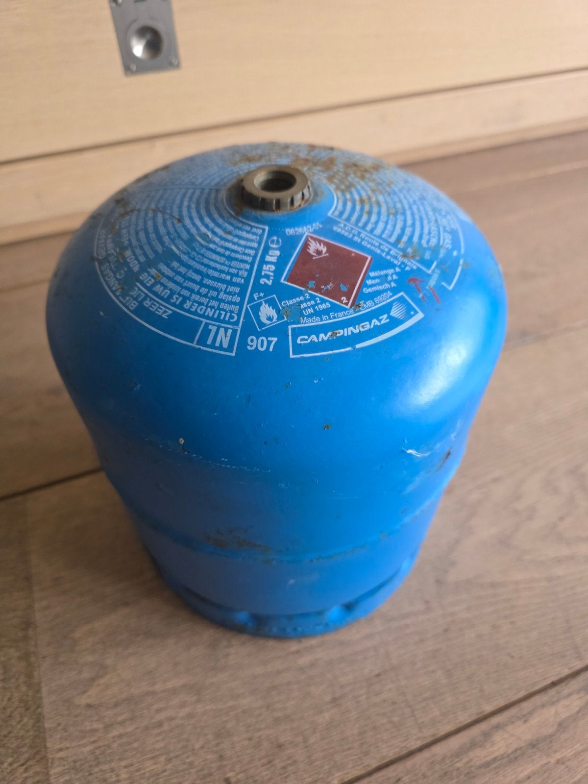 Lege Campingaz gasfles 907 - Ideaal voor omruil, Ophalen, Gebruikt