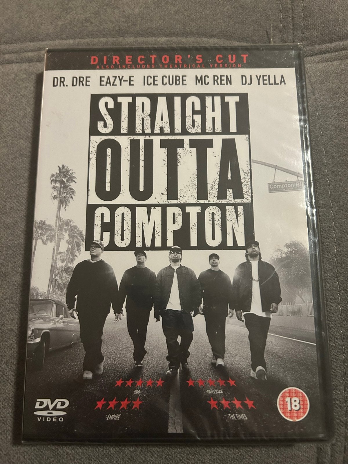Straight Outta Compton Director's Cut DVD - Nieuw, Engels, Vanaf 16 jaar, Speciale editie, Nederlands
