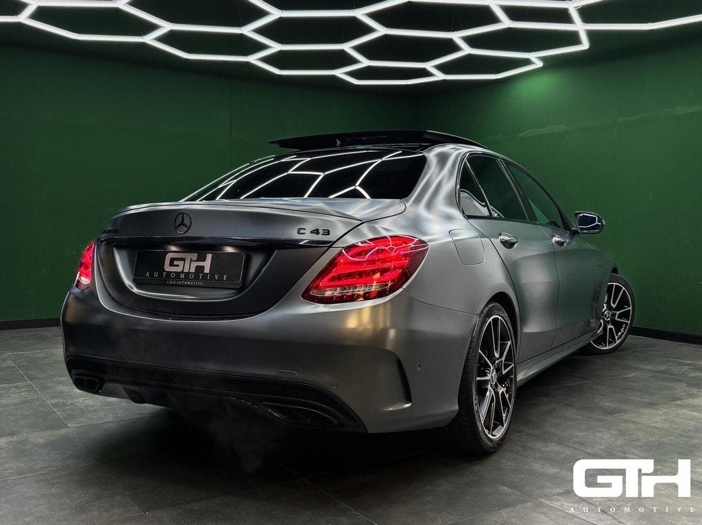 Mercedes C-klasse AMG C43 4MATIC 9G Memory | Pano | 360, 1800 kg, 367 pk, 2996 cc, Bedrijf