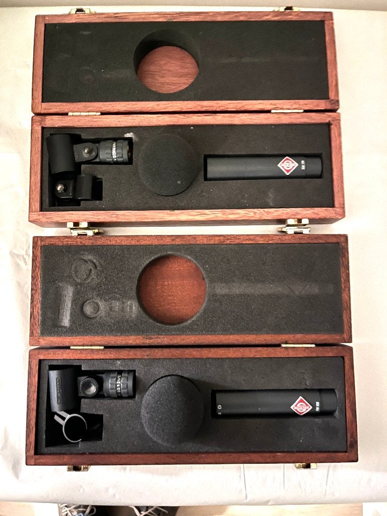 2x Neumann km 131 Matched pair, Muziek en Instrumenten, Ophalen of Verzenden, Zo goed als nieuw, Instrumentmicrofoon