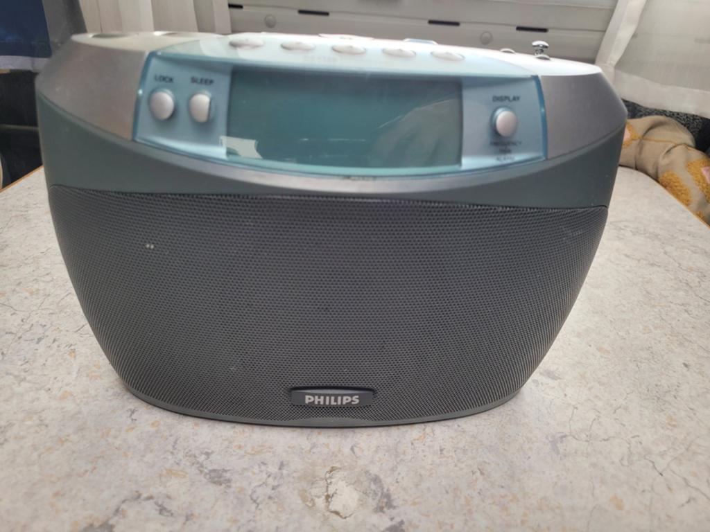 Philips AE2380 Draagbare Radio - FM/MW/LW, Audio, Tv en Foto, Radio's, Info@philips.com, Ophalen of Verzenden, Zo goed als nieuw