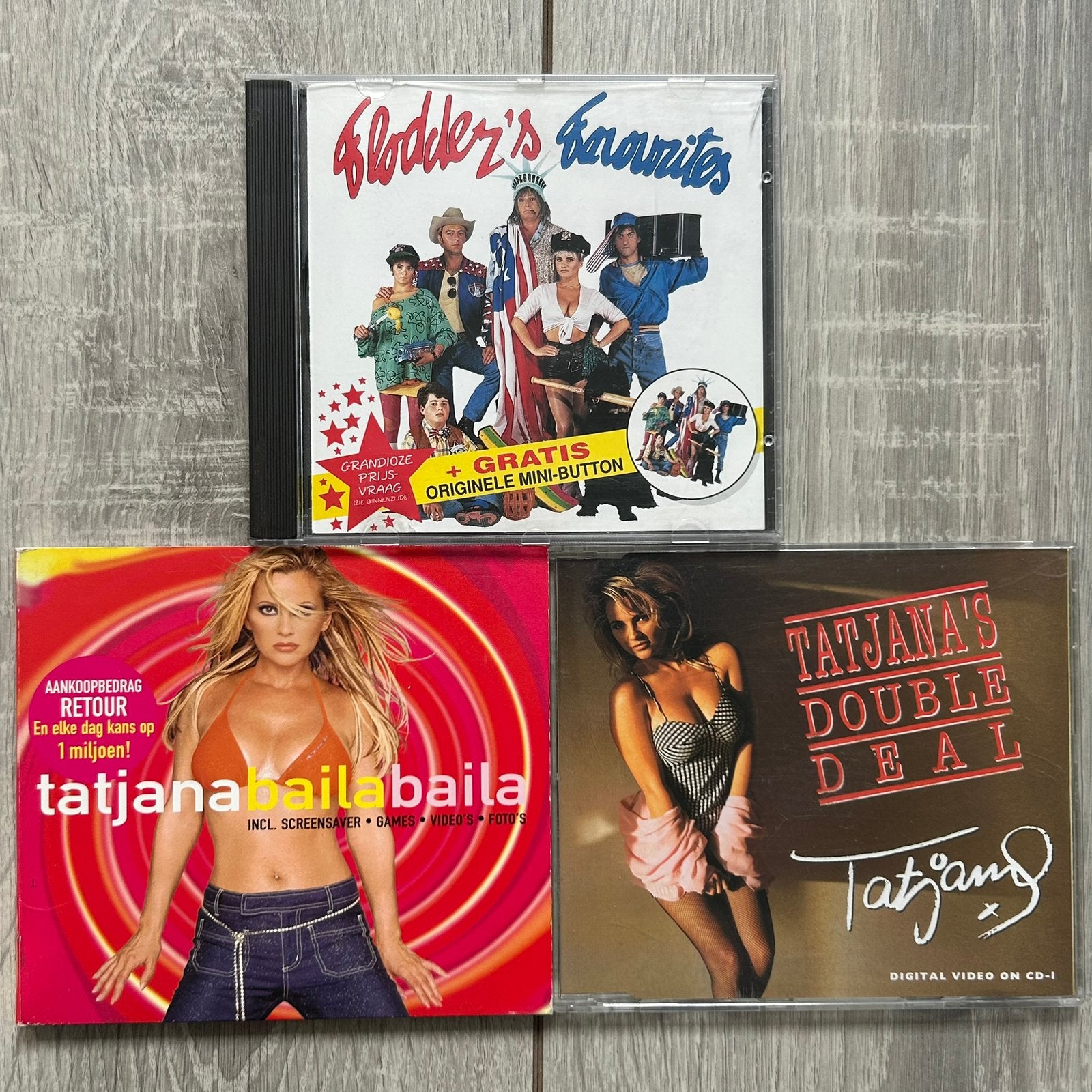 Cd’s Tatjana / Flodder, Cd's en Dvd's, Ophalen of Verzenden, Gebruikt
