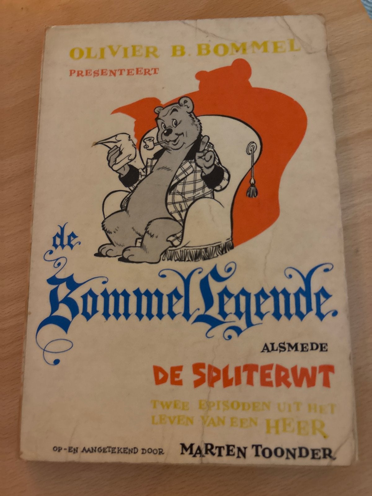 Olivier B. Bommel presenteert: De Bommel Legende, Eén stripboek, Ophalen of Verzenden, Gelezen
