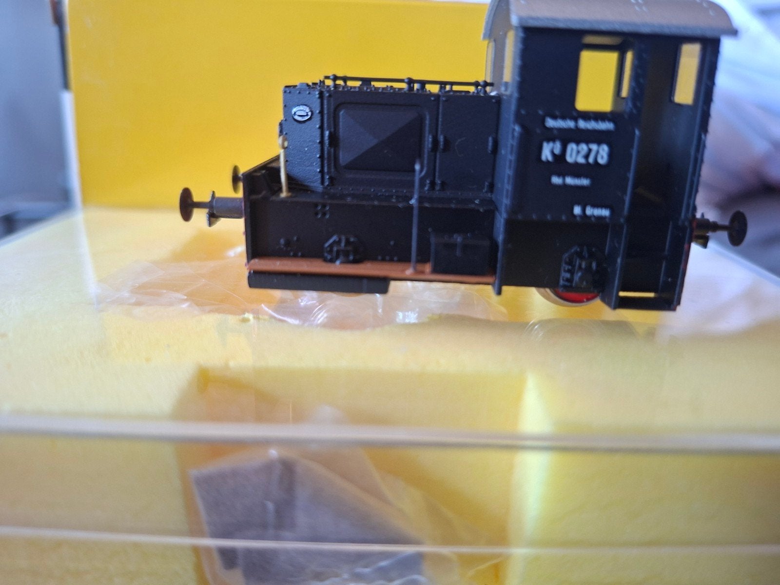 Brawa 0492 Köf 1 DR rangeerlocomotief kö 1, Overige merken, Ophalen of Verzenden, Zo goed als nieuw, Analoog