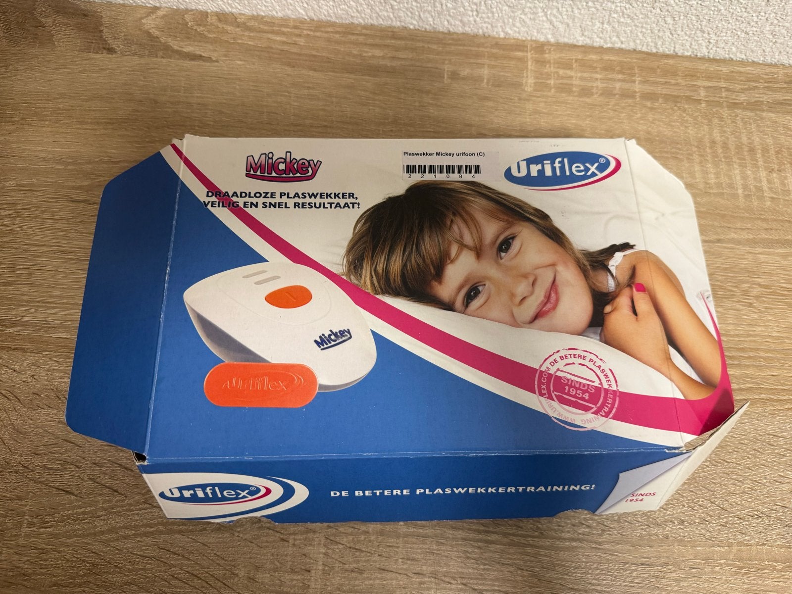 Urinflex Mickey Draadloze Plaswekker, Ophalen of Verzenden, Zo goed als nieuw