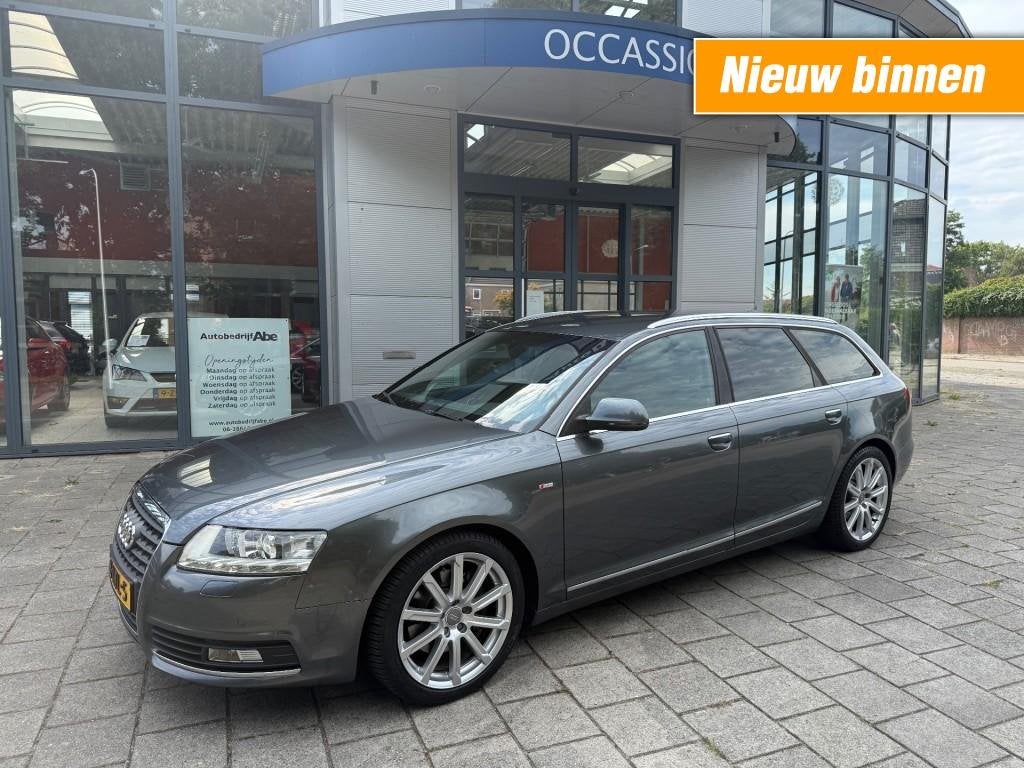 Audi A6 2.0 TFSI S EDITION-18INCH LMV-ECC-PDC-NAVI-LEER-XENO, Auto's, Audi, Euro 5, Gebruikt, 1984 cc, 170 pk