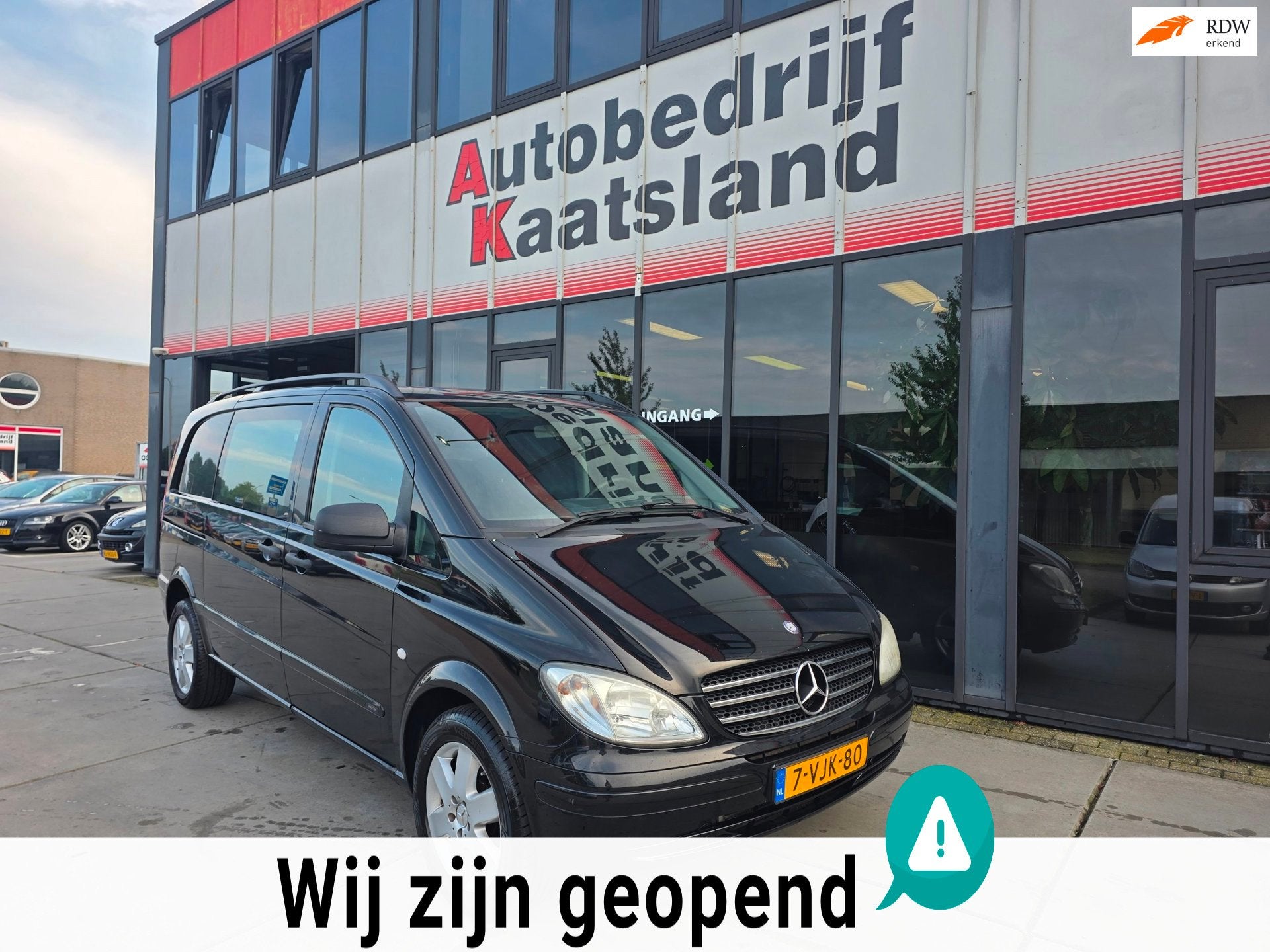 Mercedes-Benz Vito 120 CDI 320 V6 Lang DC luxe - Automaat -, Auto's, Automaat, Gebruikt, Bedrijf, Diesel