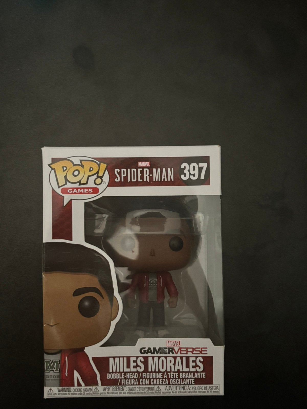 Funko miles morales, Ophalen of Verzenden, Zo goed als nieuw