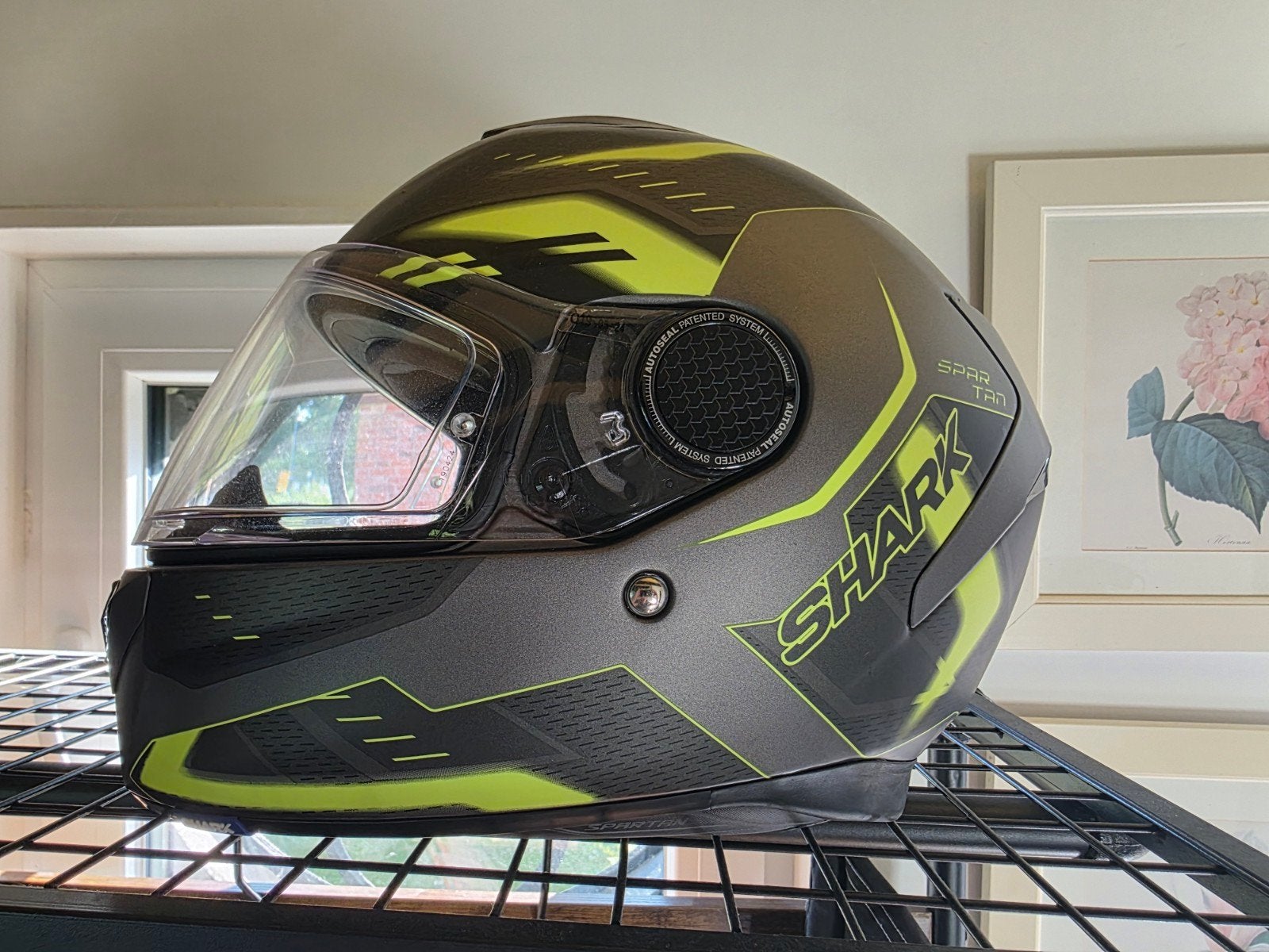 Shark Spartan XL helm - Als nieuw, slechts 3x gedragen, Motoren, Heren, XL, Shark, Ophalen of Verzenden