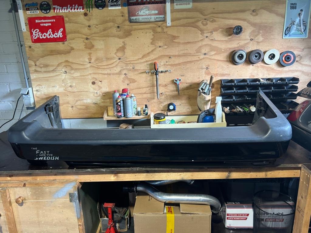 Volvo 850 Achterbumper - Zwart, Ophalen, Voor, Volvo, Bumper