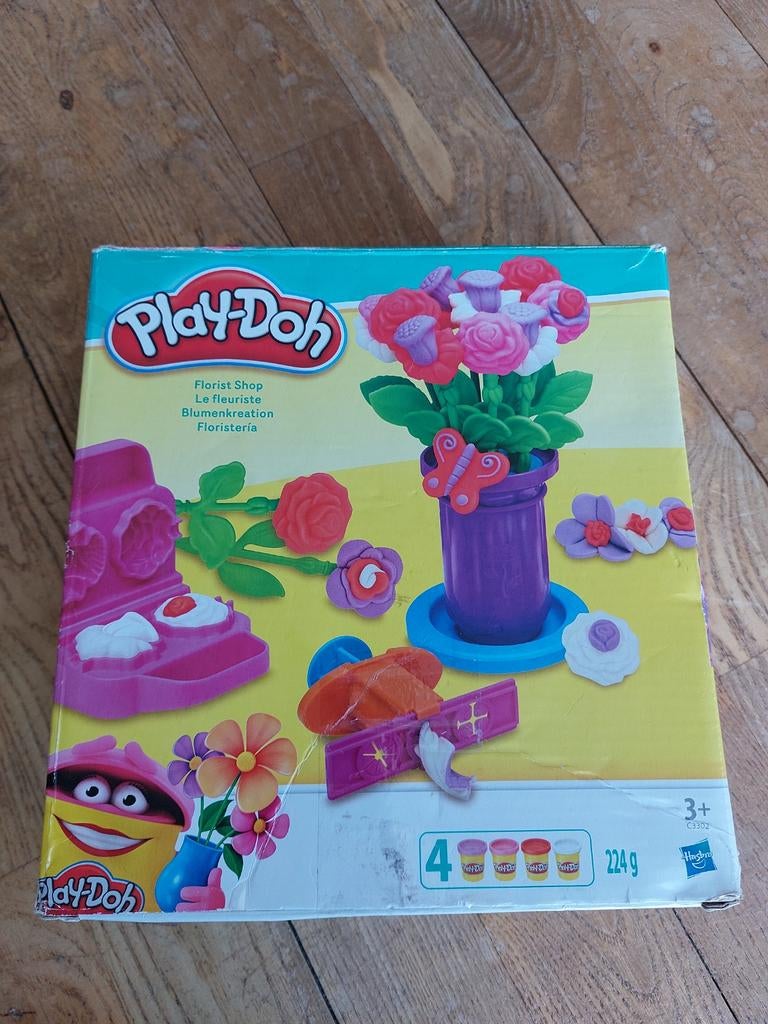 Play doh klei set bloemen, Kinderen en Baby's, Speelgoed | Educatief en Creatief, Ophalen of Verzenden, Gebruikt