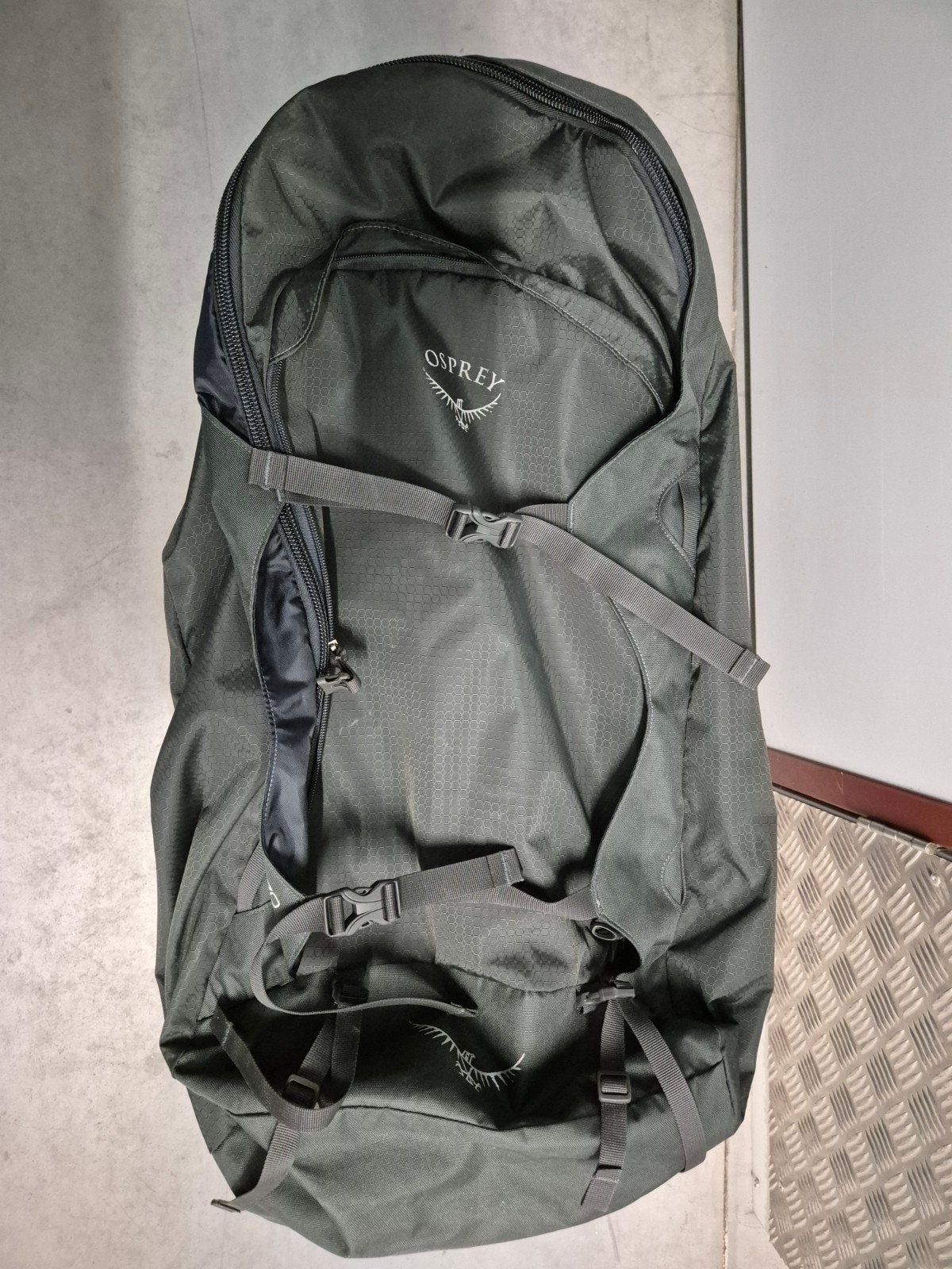 Osprey Farpoint 70 backpack, Ophalen, Zo goed als nieuw, Groen, Overige typen
