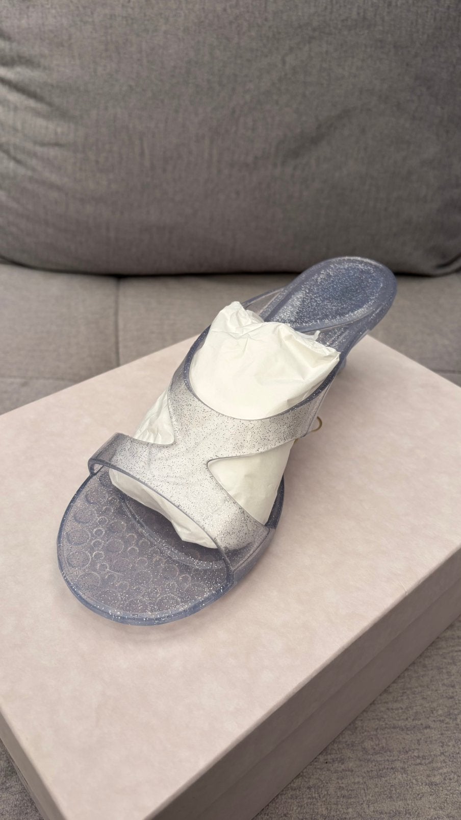 Jelly Drop Silver Jimmy Choo, Ophalen, Nieuw, Overige kleuren
