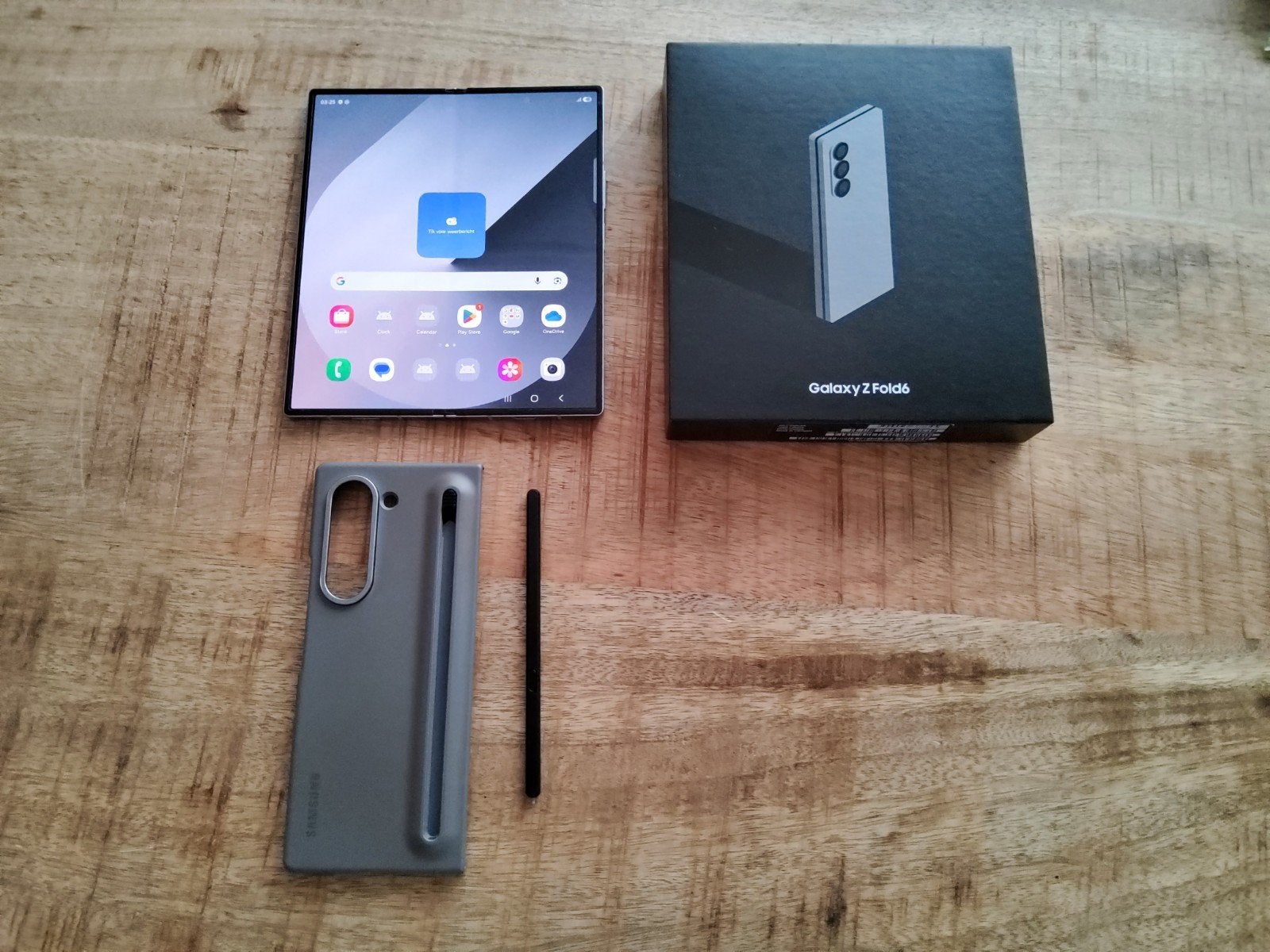 Samsung Galaxy Z Fold 6 256GB Silver Shadow - 99%🔋 ✅, Touchscreen, Ophalen of Verzenden, Zo goed als nieuw, Android OS