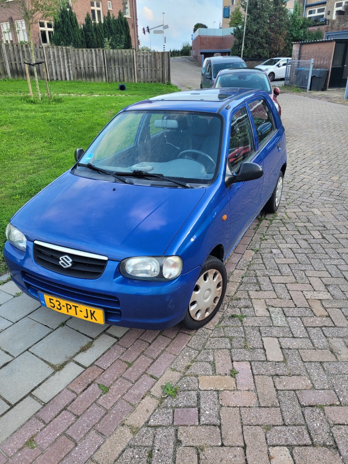 Suzuki Alto 1.1 16V 5d AGS 2004 Blauw nieuwe apk, Auto's, Voorwielaandrijving, Stof, 750 kg, 4 cilinders
