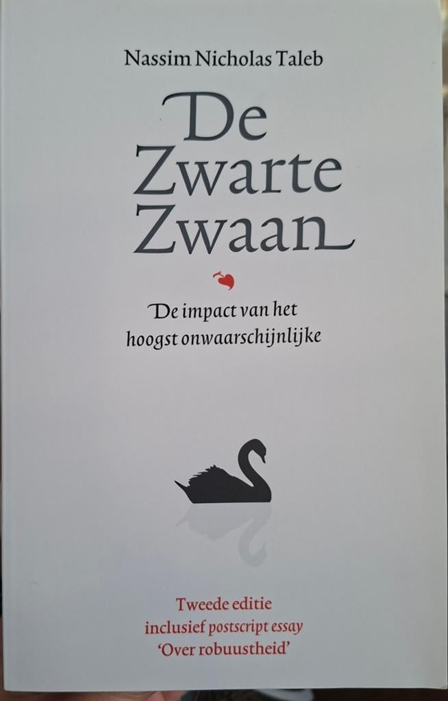 Nassim Nicholas Taleb - De zwarte zwaan, Boeken, Ophalen of Verzenden, Nassim Nicholas Taleb, Management, Zo goed als nieuw