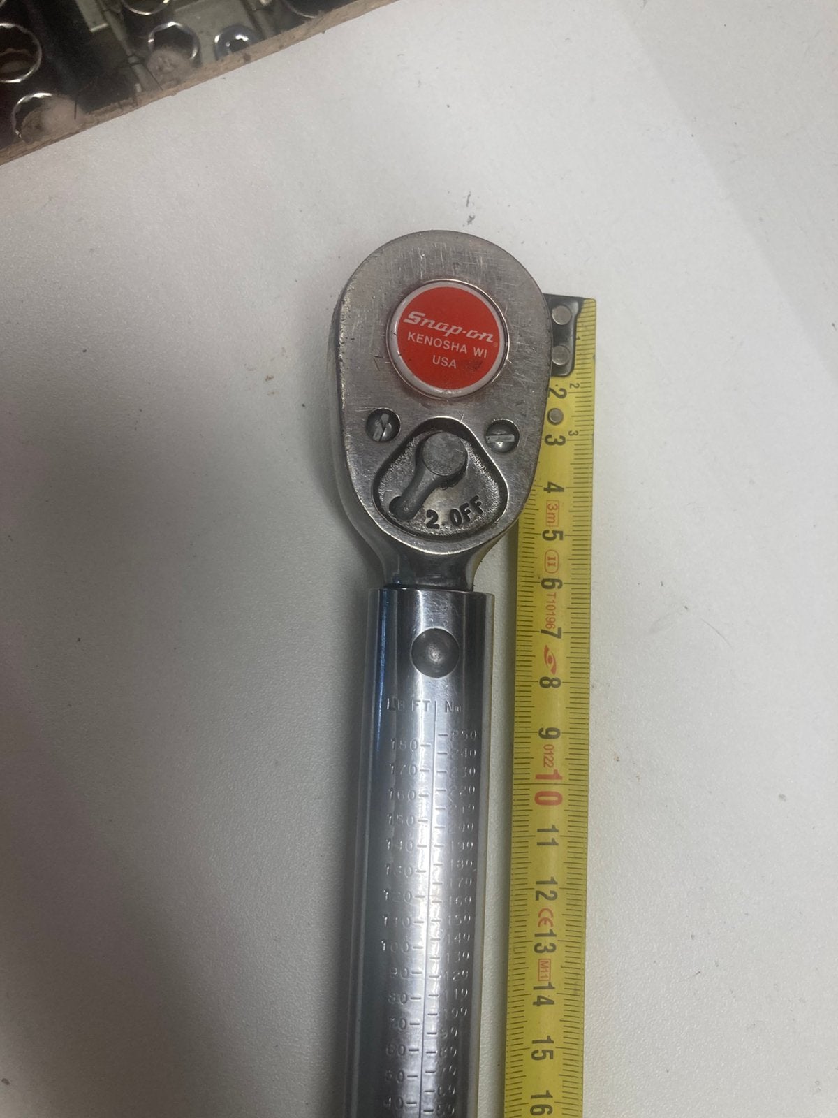 Snap on  1/2 duims Momentsleutel., Ophalen of Verzenden, Gebruikt