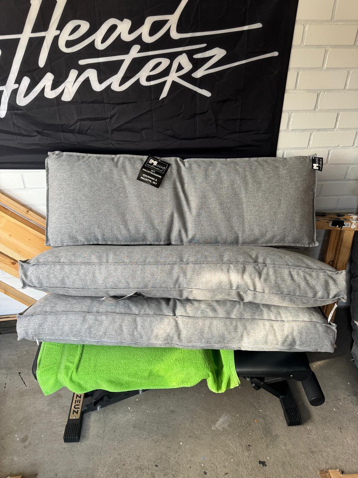 Nieuwe pallet kussens, Ophalen, Nieuw, 2 zitplaatsen