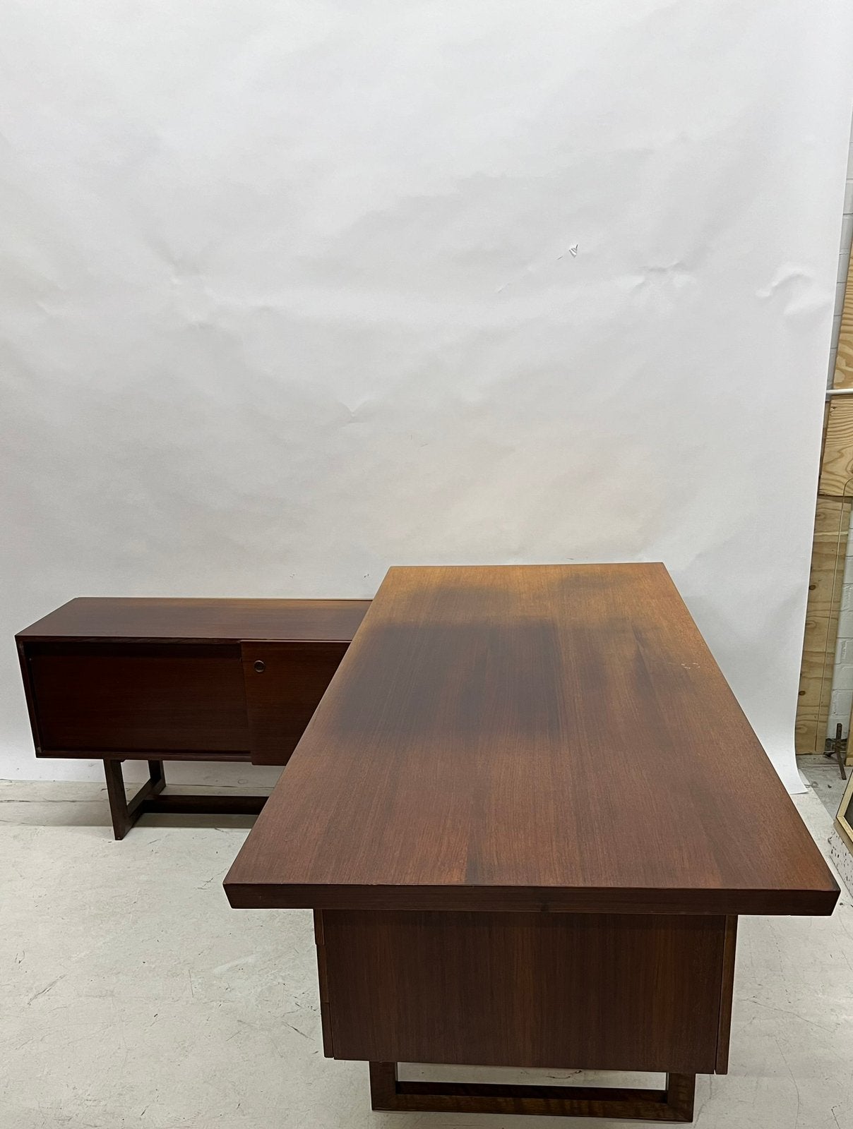Groot vintage bureau, Ophalen, O, O, O