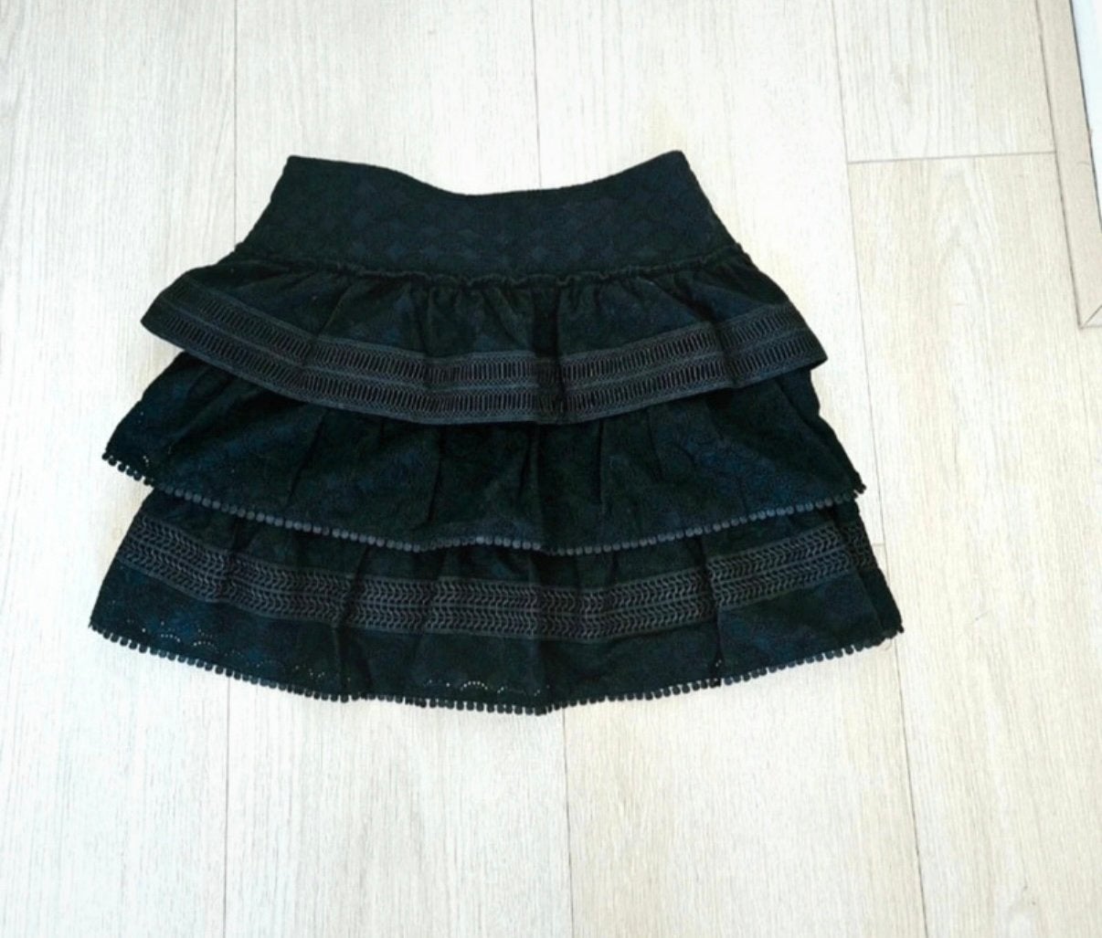 Nieuwe rok franjes Nikkie, Kleding | Dames, Rokken, Verzenden, Zwart, Nieuw, Maat 34 (XS) of kleiner