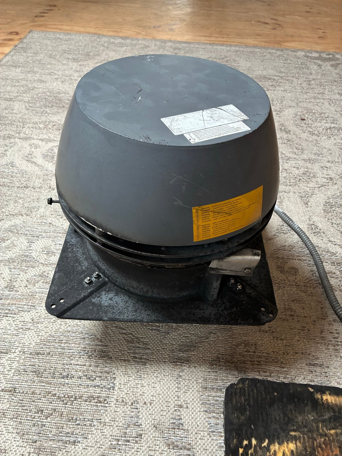 Inatherm RS12 Rookgasventilator met snelheidsregelaar, Ophalen, Nieuw, Hout, Overige soorten