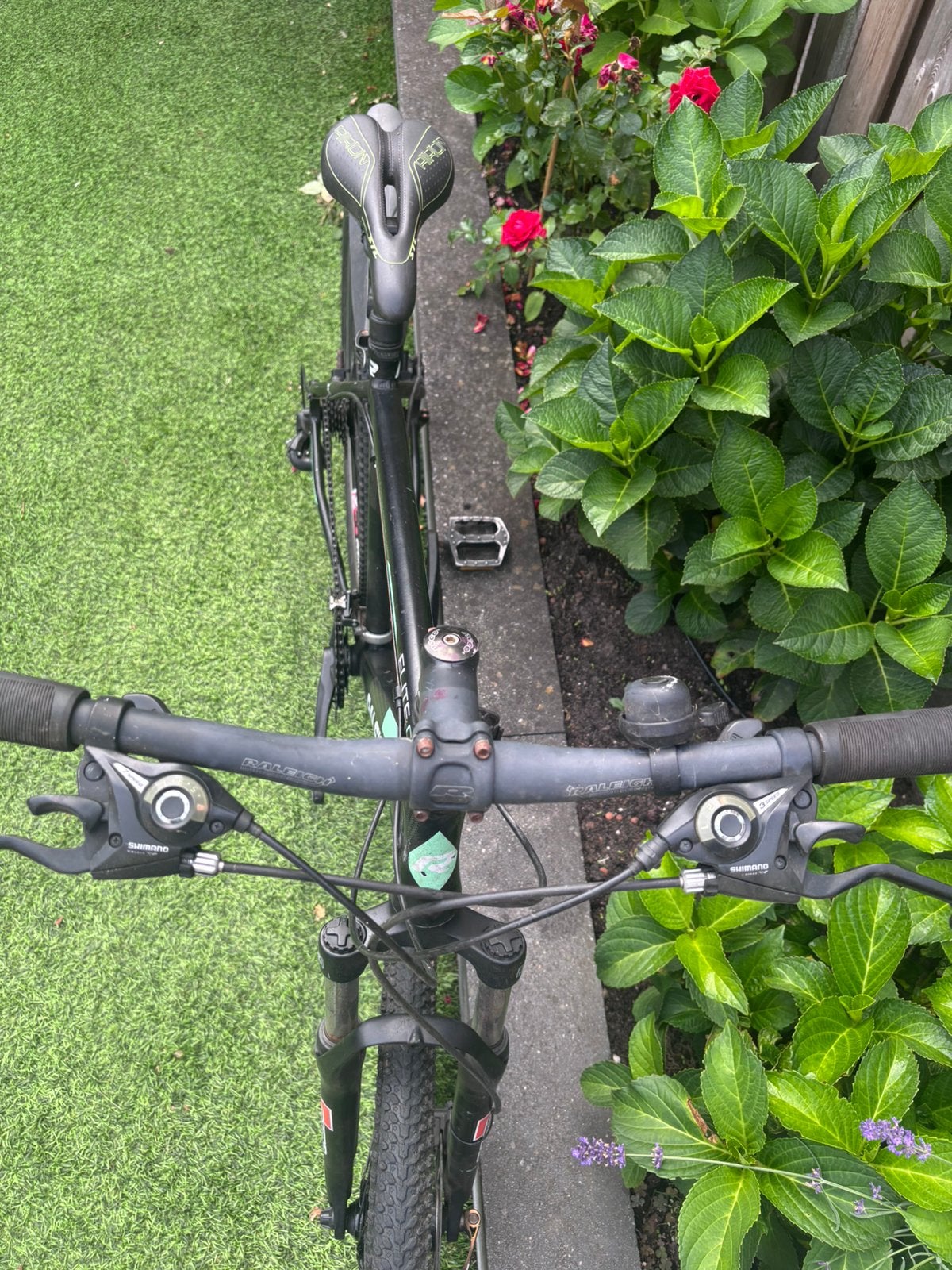 Raleigh zwart Elite 01 Mountainbike – 26 inch, Fietsen en Brommers, Gebruikt, Hardtail, Heren, Schijfrem