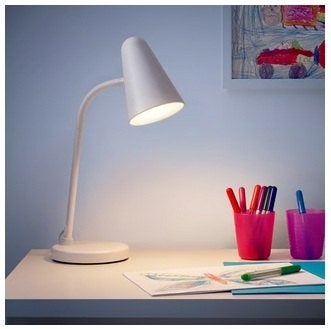 bureaulamp Fubbla tafellamp IKEA, Ophalen of Verzenden, Gebruikt, Metaal