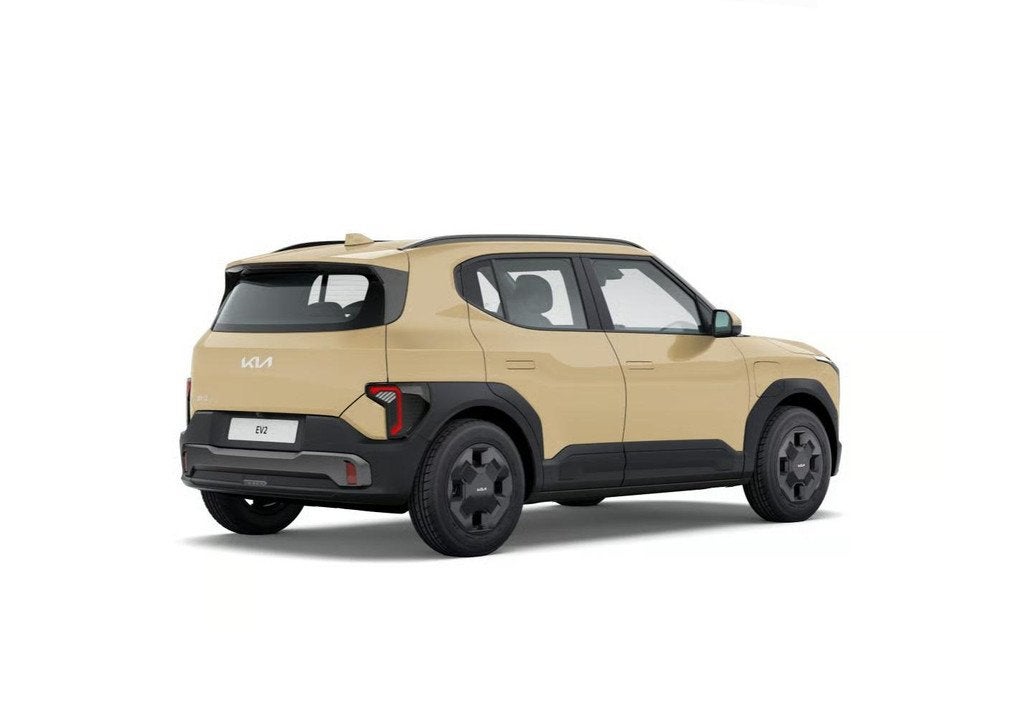 Kia EV2 Air 42.2 kWh 4p. | Stoel- en stuurwielverwarming | D, Auto's, Kia, Stof, 1520 kg, 4 stoelen, Geel