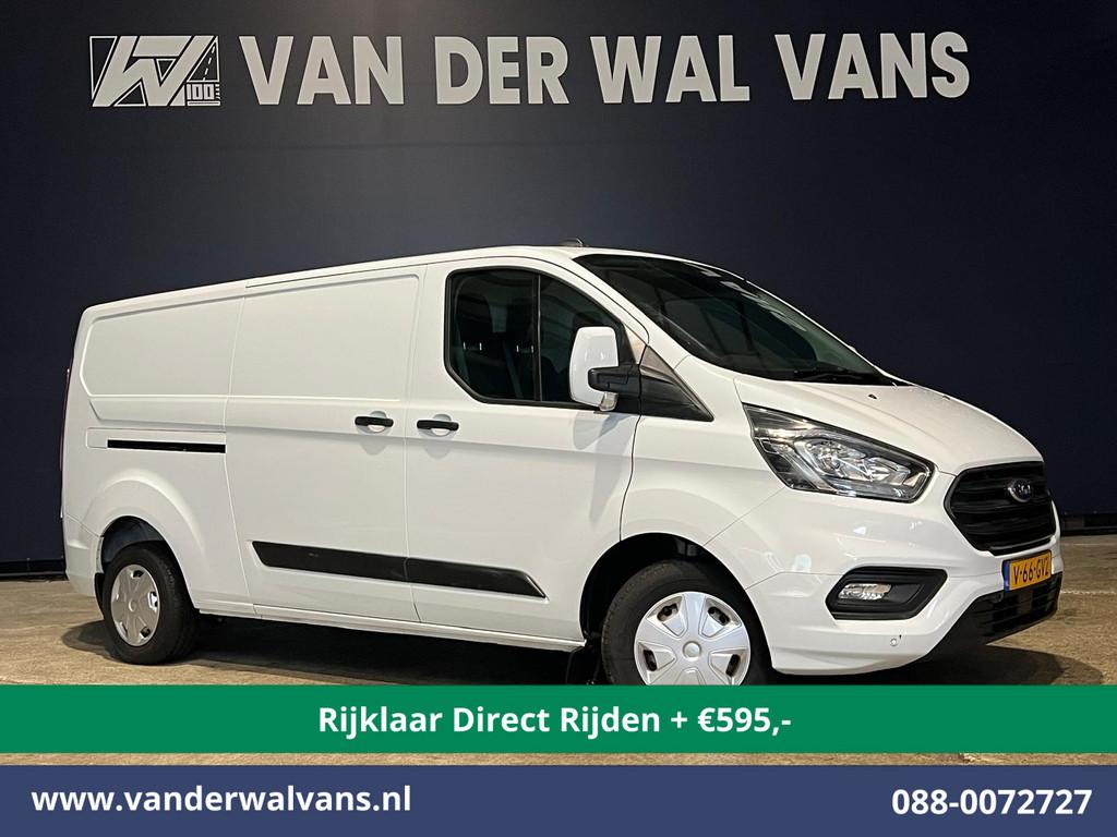 Ford Transit Custom 2.0 TDCI L2H1 Euro6 *Rijklaar Direct Rij, Auto's, Voorwielaandrijving, USB, 4 cilinders, 2800 kg