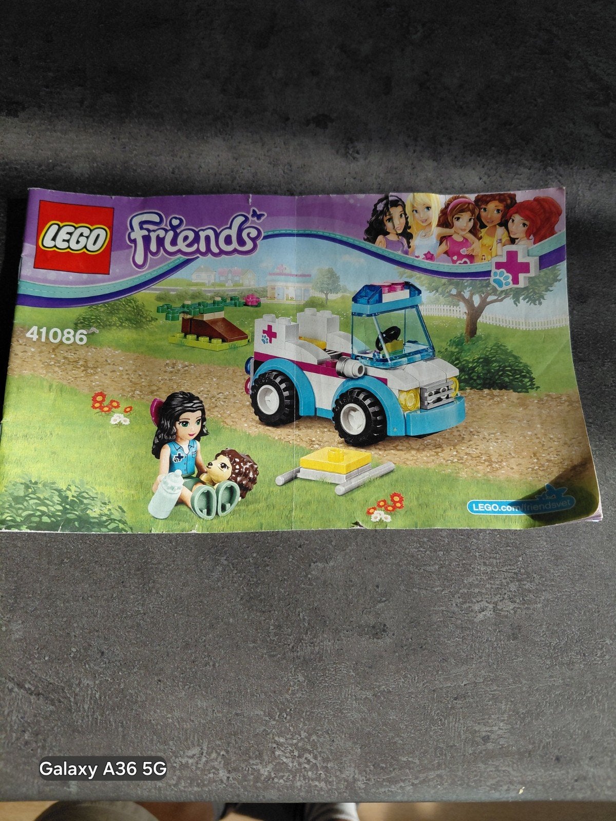 LEGO Friends Dierenambulance 41086 Handleiding, Ophalen, Gebruikt, Overige merken