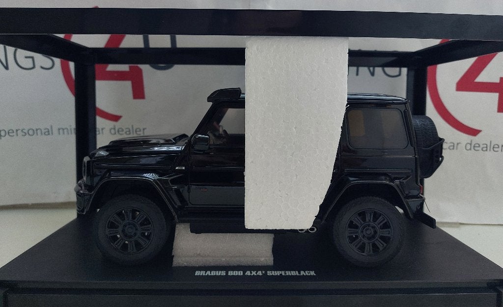 GT Spirit 1:18 Mercedes Brabus 800 4x4 Superblack 2023, Ophalen of Verzenden, Nieuw, Auto, Overige merken