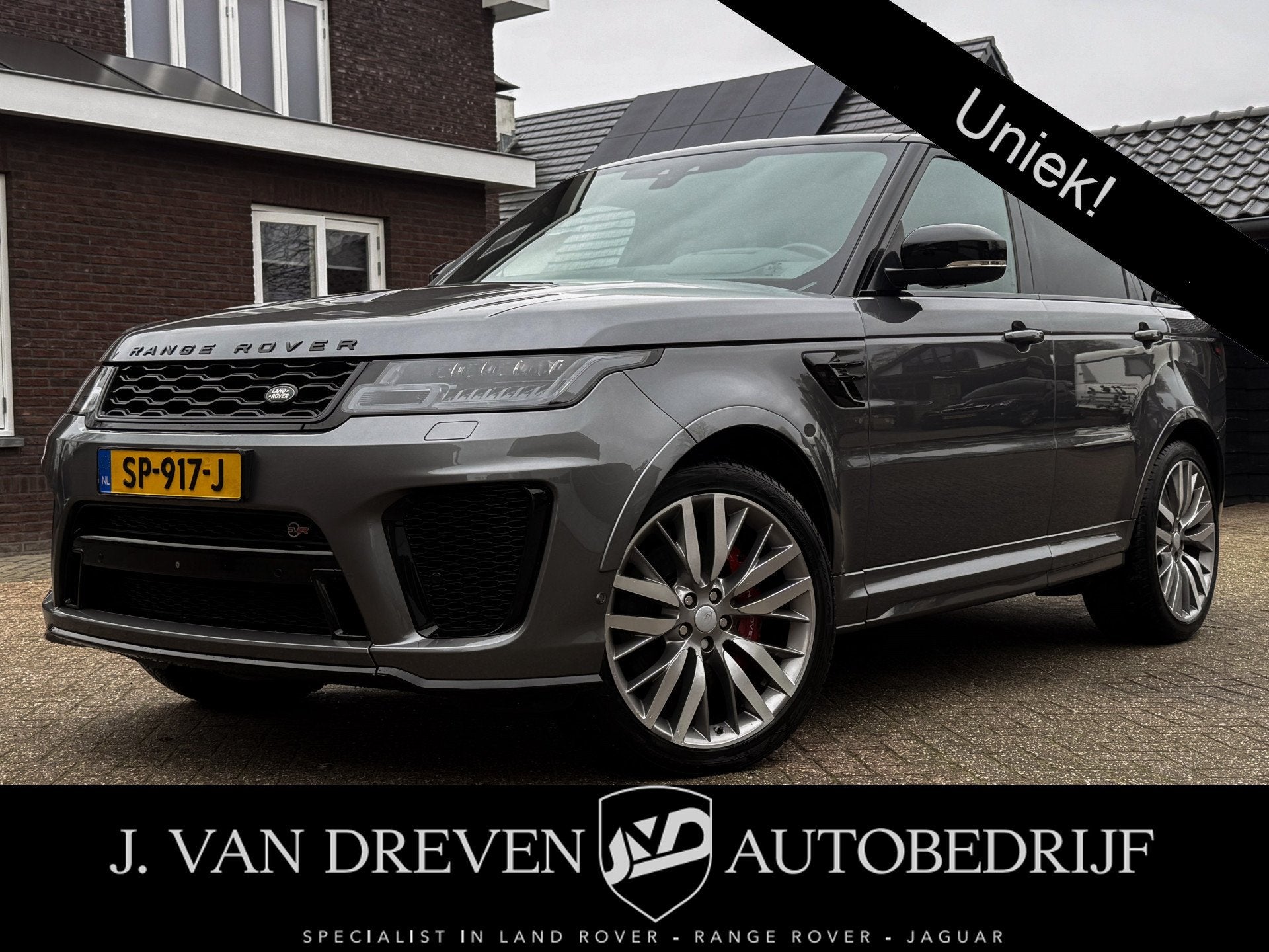 Land Rover Range Rover Sport 5.0 V8 SC SVR 576 PK ! Facelift, Auto's, Land Rover, Automaat, 3000 kg, Bedrijf, Vierwielaandrijving