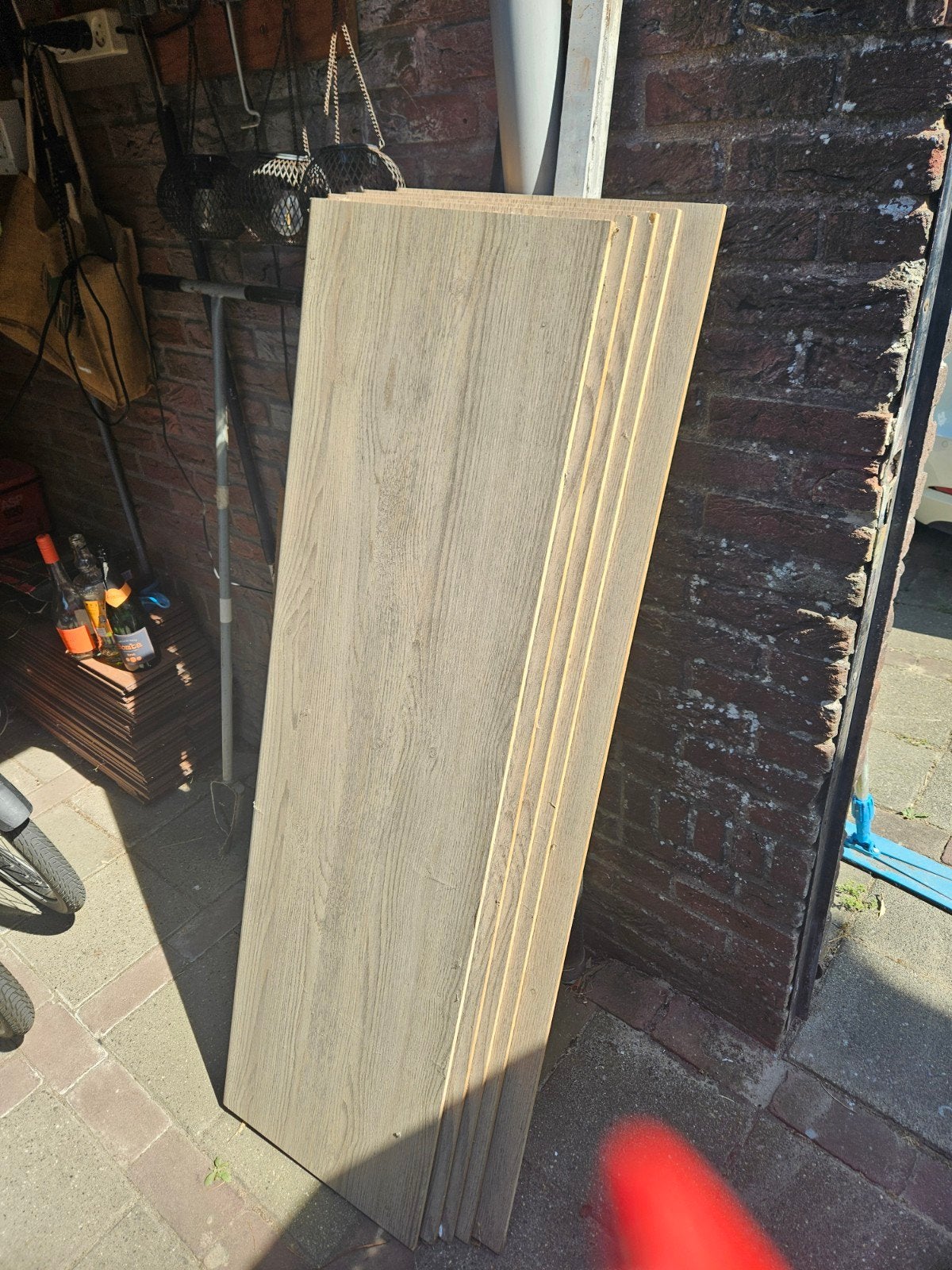 5 stuks trapoverzet tredenn 40x141cm, Ophalen, Gebruikt, Trap, Minder dan 2 meter