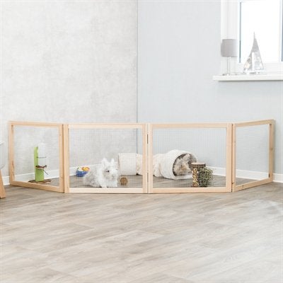 2x Trixie Indoor konijnenren Ren 4 Panelen – 60-24050 Cm, Dieren en Toebehoren, Ophalen of Verzenden, 110 cm of meer, Ren, Minder dan 60 cm