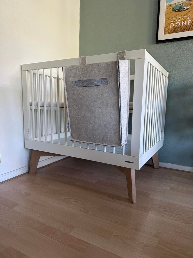 Kidsmill Sixties Box Wit Mat / Naturel, Ophalen, Gebruikt, Rechthoekig, In hoogte verstelbaar